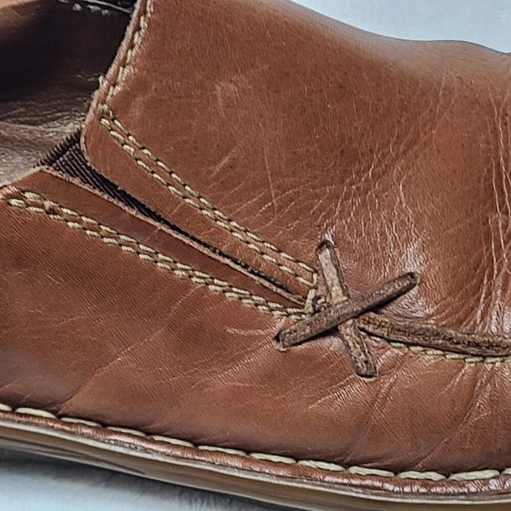 Pikolinos Womens  EU 37 Tan Brown Leather Slip On Loafers US 6.5-7 - Picture 13 of 13